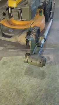 Here’s the Cub Cadet push lawn mower pairing up with the Trimyxs!