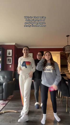 Our Shabbos home will be full of cousins this weekend! It’s pretty cool to spend 25 hours together without our phones. We’ll read, play board games, eat, and pray ❤️ #shabbosmode #dancebreak #jewishtiktok #jewtok #iloveit