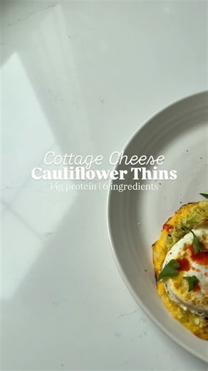 40K views · 7.3K reactions | Craving a bread swap that actually tastes good? These COTTAGE CHEESE CAULI THINS are it! They’re soft, bendy and PACKED with protein. Just 2 thins have 14 grams! We’ve been loving them as avocado toast, but they also work for sandwiches, sliders, or snacking straight off the tray.  Comment “recipe” and I’ll DM you the recipe! Cottage Cheese Thins | High Protein | Low Carb | Easy Meal Prep | Eating Bird Food | Facebook