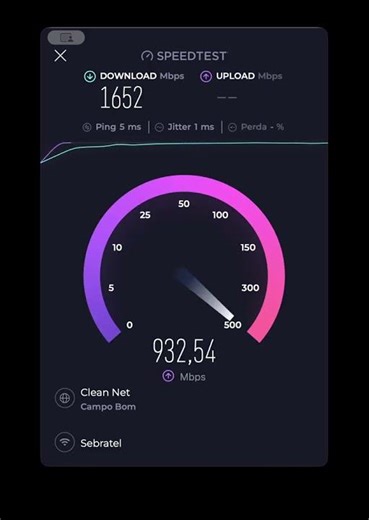 Teste de velocidade dual link wifi 7 6ghz MacBook Pro m3 pro