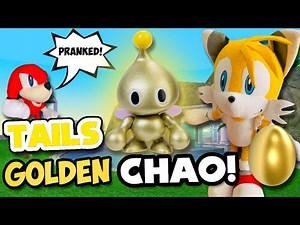 SuperSonicBlake: Tails Gold Chao!