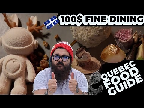 Quebec City Fine Dining 100$ Food Experience You Wont Forget at Le Clan