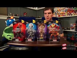 UNBOXING: Disney Infinity 3.0 Wave 3 Figures (Hulkbuster, Ultron, Darth Maul, and Spot)