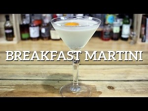 Breakfast Martini Gin Cocktail Recipe by Salvatore Calabrese