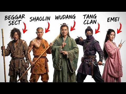 Every Martial Arts Sect in Chinese Wuxia Explained