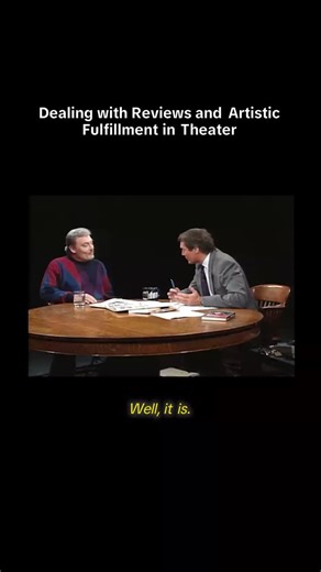 Playwright Discussion on Instagram: "The veteran perspective on Broadway pressure is *everything*. When the critics are lukewarm but the house is packed, which validation matters more? 🤔 This legendary actor shares the secret to ignoring external expectations (the Richard Burton comparison is a mic drop!) and owning the life *you* chose. An essential listen for anyone chasing a dream and dealing with the occupational hazard of mixed reviews. The audience decides the *real* success story here. #