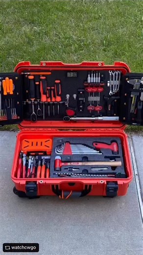 Some more @watchcwgo perfection. #toolsnotwar #toolearmy #pbswiss #nanukcases | Tool Box Wars