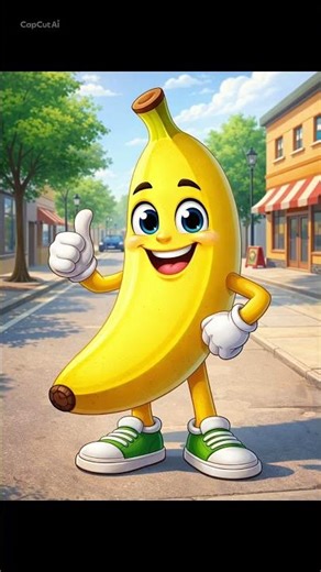 Babanana танцуют 😱😍 #aivideo #banana #shorts #smile #dance