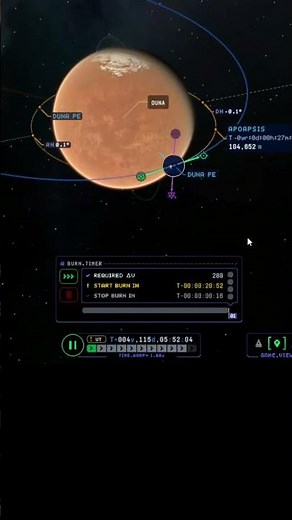 Maneuver Node Timing | KERBAL SPACE PROGRAM 2 | For Science! #ksp2 #forscience