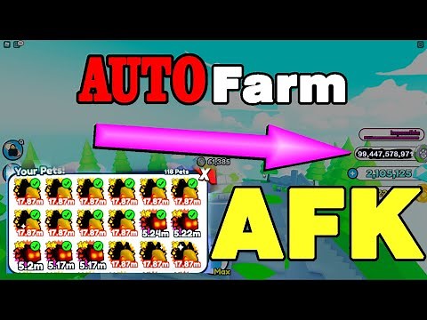** GLITH ** Como Farmar AFK no Pet Simulator X - AFK no Pet X