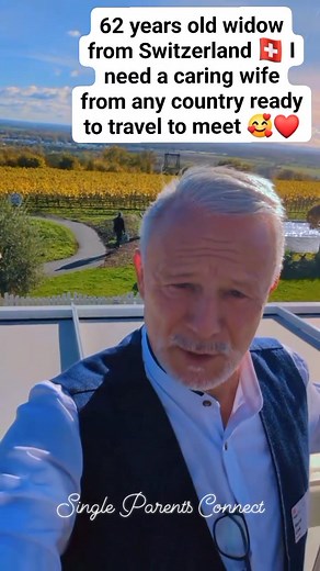 62 years old widow from Switzerland 🇨🇭 I need a caring wife from any country ready to travel to meet You🍀💓. #fvpシviral #singleparentsusa #singleparentsconnect #fb #everyonehighlightsfollowers #Cebu #philly Single Parents Connect | Single Parents Connect