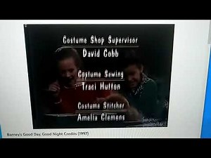 Barney's Good Day Good Night Credits With Barney's 1234 Season