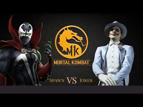 🔥 Spawn vs Joker Full Fight | Very Hard Difficulty 🔥 Mortal Kombat 11 Epic Battle
