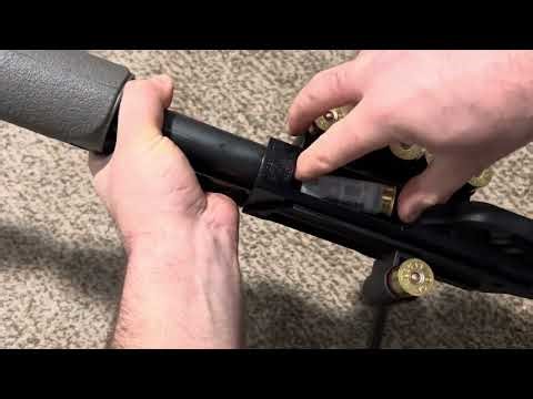 Safe Loading/Unloading of a Mossberg shotgun magazine tube.