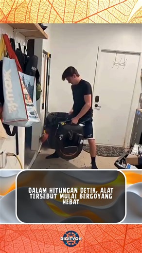 digitvon_id on Instagram: "Sebuah unicycle listrik mengalami kerusakan mendadak dan parah, menyebabkannya berakselerasi tak terkendali hingga hampir 50 mph. Pengendara, yang lengah, tidak dapat menghentikan lonjakan kecepatan yang cepat karena motor dan sistem kontrolnya mengalami kerusakan. Dalam hitungan detik, alat tersebut mulai bergoyang hebat. Sistem keselamatan unicycle, yang dirancang untuk membatasi kecepatan maksimum dan koreksi keseimbangan, gagal menahan tekanan ekstrem. Percikan api