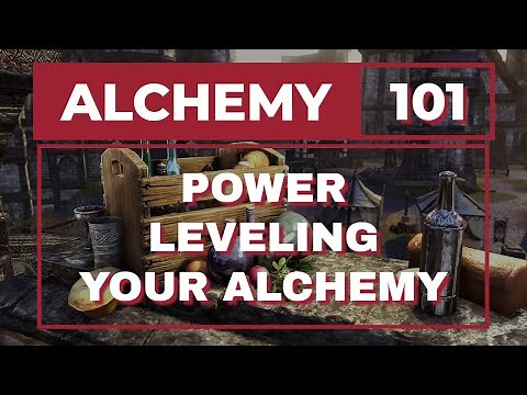 ESO: Alchemy 101: Power Leveling Your Alchemy