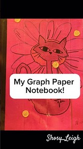 My Graph Paper Notebook 📓!