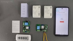 Scimagic-RC Tuya WiFi Smart Switch Module Setup and Remote Control Pairing Guide