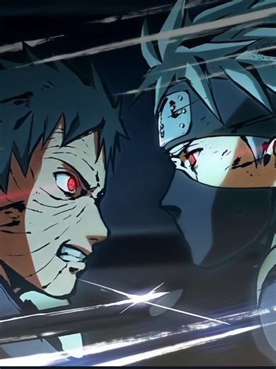 Kakashi vs Obito full fight 🔥 #kakashi #obito #narutoshippuden #animeedit #margakagenou #kagenoufamily