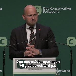 Regeringen vil give dig velfærd på en tvungen måde. Vi vil give dig velfærd på din måde! Er du enig? Så del dette opslag! | Det Konservative Folkeparti