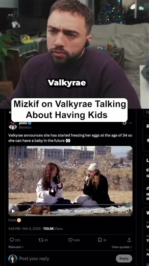 Mizkif Discusses Valkyrae's Thoughts on Parenthood