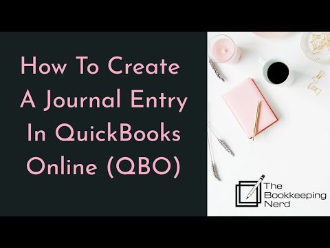 #8: Bookkeeping for Etsy Sellers: How to Create a Journal Entry in QuickBooks; Record Monthly sales