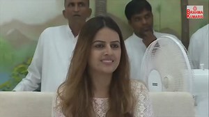film actres shivika divan shiv ki divani experience in brahmakumaris shantivan... | Omshantichannelgws
