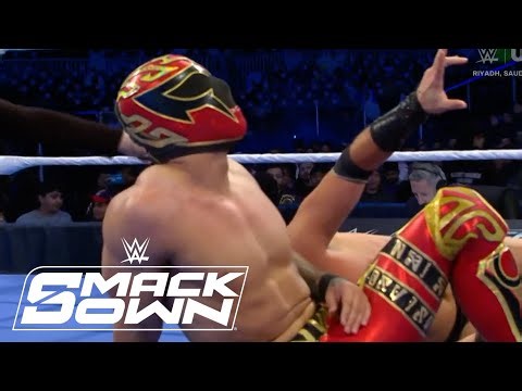 Axiom Golden Ratio's Johnny Gargano To Win Back His Mask | WWE SmackDown Highlight 1/30/26 | USA
