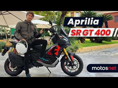 🛵 Aprilia SR GT 400 2026: Better than the ADV350 and Zontes 368G? | Presentation and Review | mot...