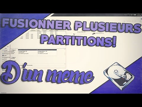 TUTO - Fusionner plusieurs partitions d'un meme disc dur !