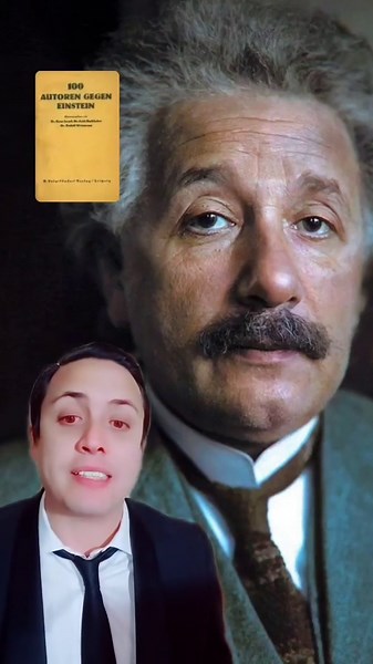100 autores en contra de Einstein. #historia #nescritor #historiasaso...