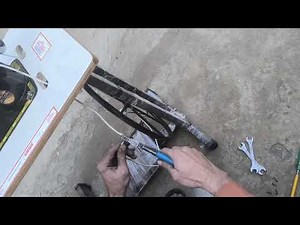 RILSON Sewing machine Stand Table installation (Fitting). Part 2