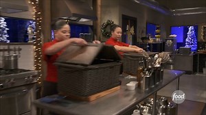 Santa was feeling REALLY naughty when he gave our contestants these ingredients in the appetizer round 😈 Who will make it to the next round and who will get #Chopped? Tune in TOMORROW for a holiday special at 8|7c! | Food Network