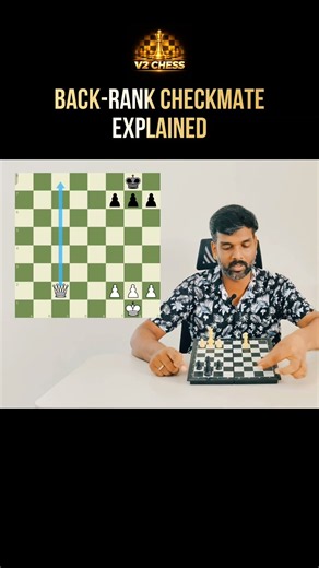 Back-Rank Checkmate Explained | V2 CHESS