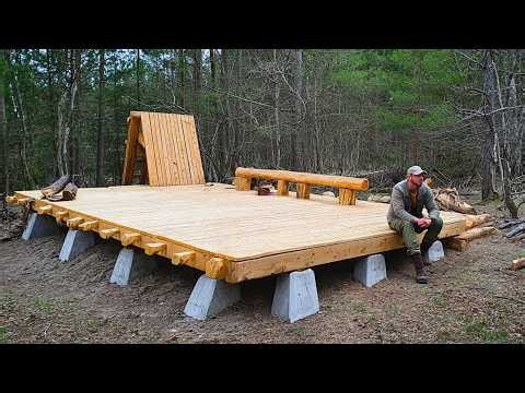 Man Builds ONE-YEAR LOG CABIN Deep in the Forest | Start to Finish by ‪@bjornbrenton‬