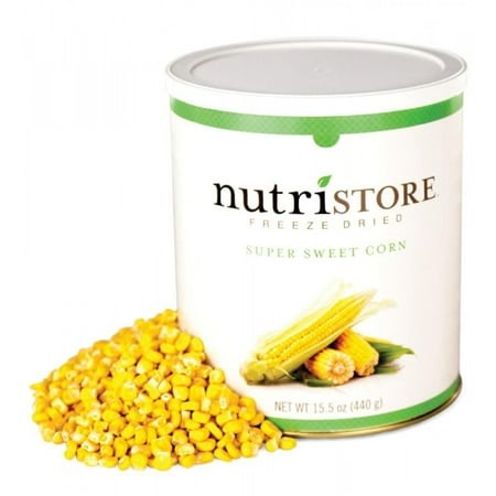 Freeze Dried Sweet Corn - Nutristore #10 Can - Walmart.ca