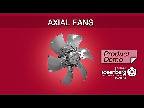 Industrial Axial Fans: Rosenberg Fans Canada.