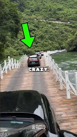 This Floating Bridge Will Blow Your Mind! 😱 | Travel Short