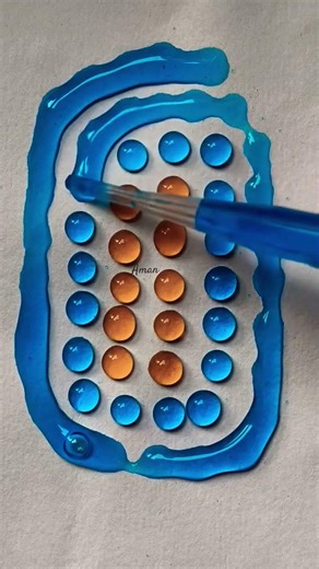 👍colour drop mixing magic #shortsfeed #colormixingmagic #satisfying #art