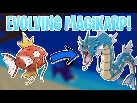 EVOLVING MAGIKARP! | ROBLOX POKEMON BRICK BRONZE