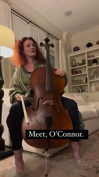 My new boyfriend...O'Connor, the cello. #bucketlist #soexcited | Plumb
