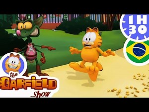 🙀Garfield frustra os planos dos alienígenas!👽 Os episódios mais engraçados de Garfield