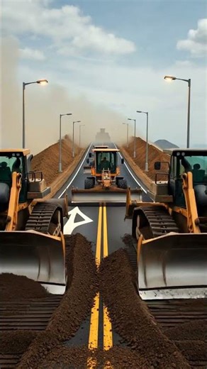 This Road Was DANGEROUS 😱➡️ Perfect Road 🚧🔥 #shorts