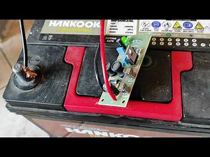 Pulse Desulfator , regenerator for Lead-Acid Battery 12 Volt with 555