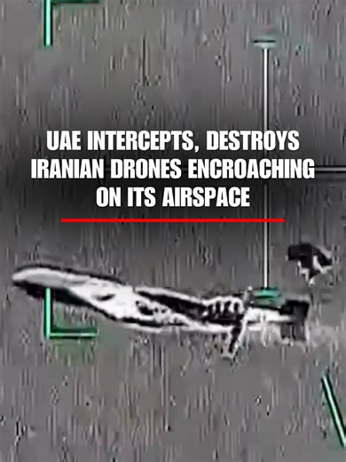 UAE's Air Defenses Successfully Intercept Iranian Drones