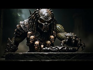 Predator Finds Ancient Armor & Mask Aliens vs Predator 4K ULTRA HD Scene