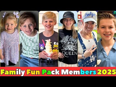 Family Fun Pack Members Real Name And Ages 2025