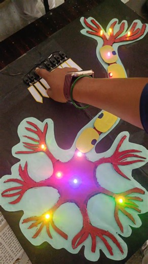 Neuron Working Model | Human Brain Neuron Science Project | Biology Model#scienceproject#model