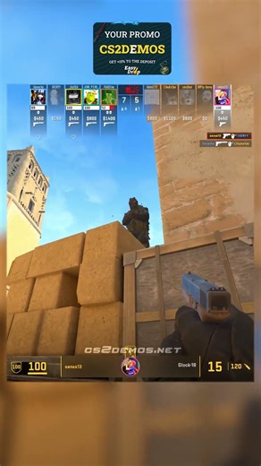 What is he putting!? #cs2