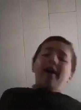 Kid shits themself while trying to do ASMR and trips on the way to the bathroom